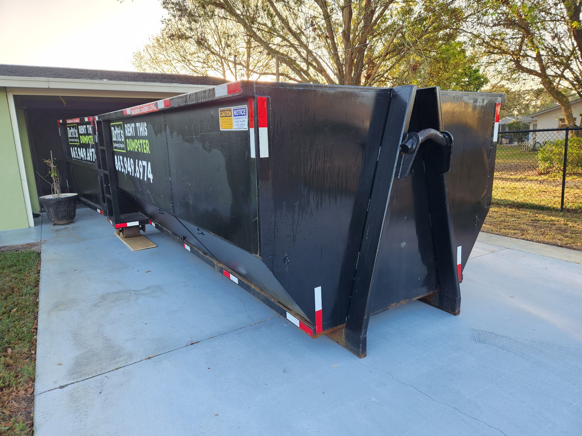 Britt's Quick & Easy Rolloff Dumpster Rentals