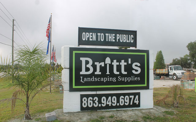 Britt's Landscaping Supplies at 24218 Hwy 27, Lake Wales, Florida 33859 Britt's Landscaping Supplies