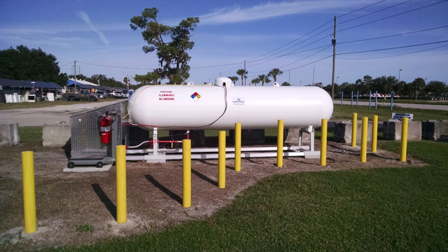 Propane At Britt's Landacaping Supplies propane